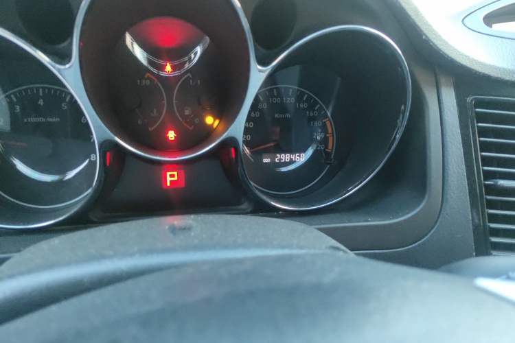 Used Haima Huan Dong 2009 1.6L CVT Comfort Edition Odometer Close Up