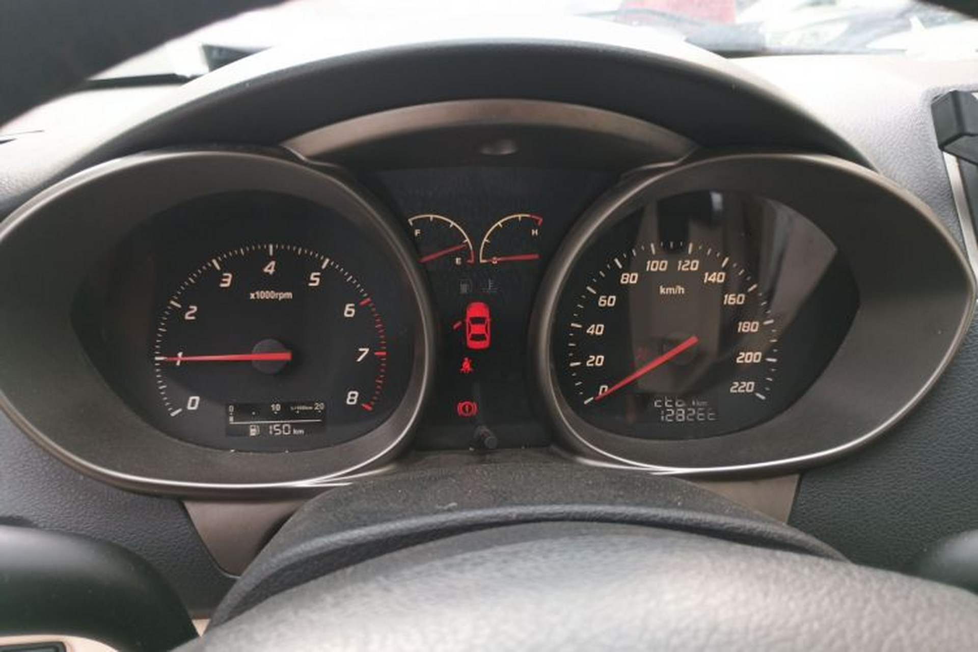 Used Haima M3 2013 1.5L Manual Flagship Edition Odometer Close Up