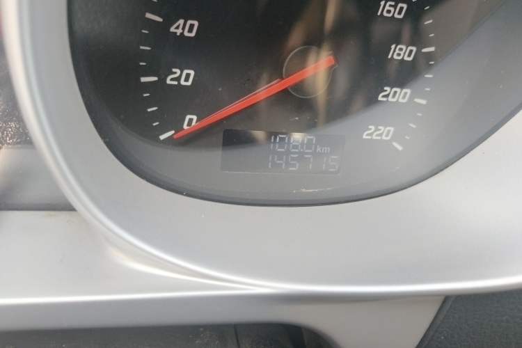 Used Haima M3 2013 1.5L Manual Base Version Odometer Close Up