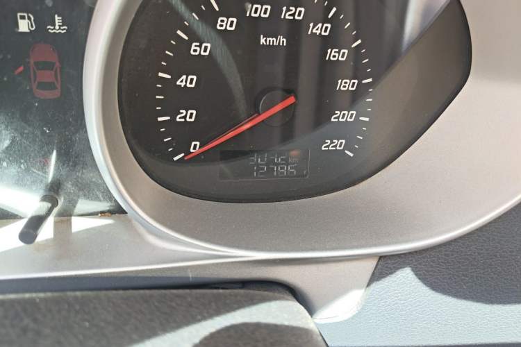 Used Haima M3 2013 1.5L Manual Base Version Odometer Close Up