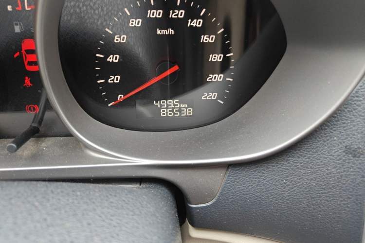 Used Haima M3 2013 1.5L Manual Base Version Odometer Close Up