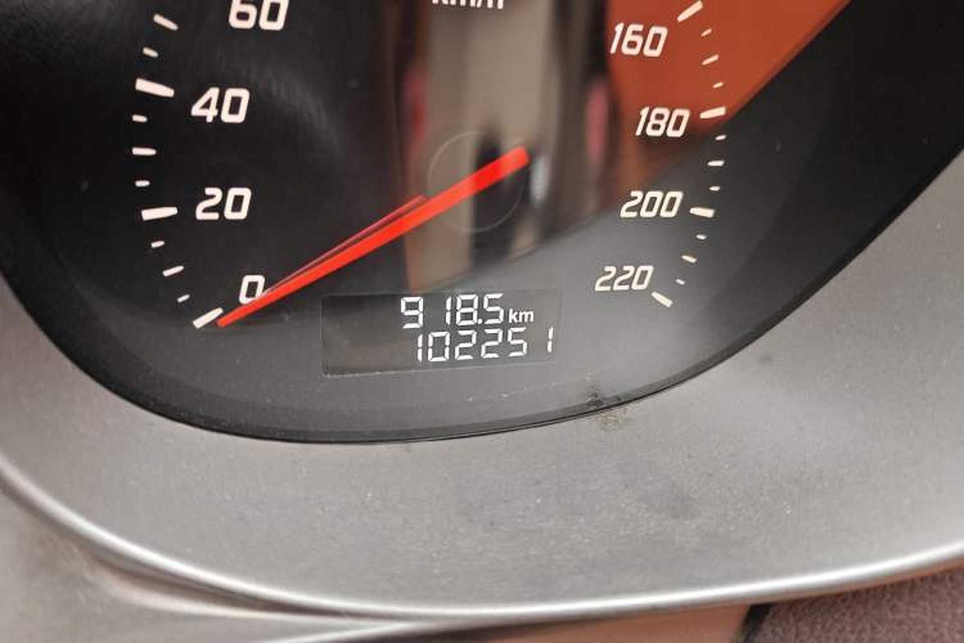 Used Haima M3 2014 1.5L Manual Comfort Model Odometer Close Up