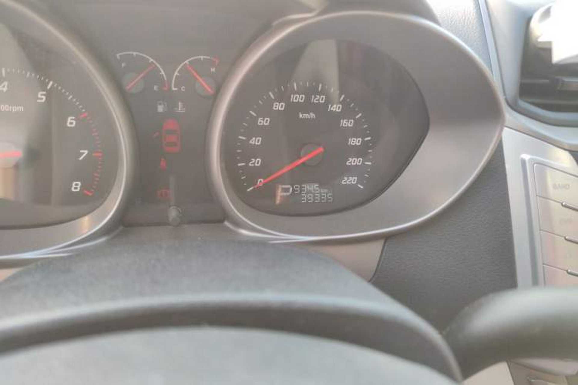 Used Haima M3 2014 1.5L CVT Elite Version Odometer Close Up