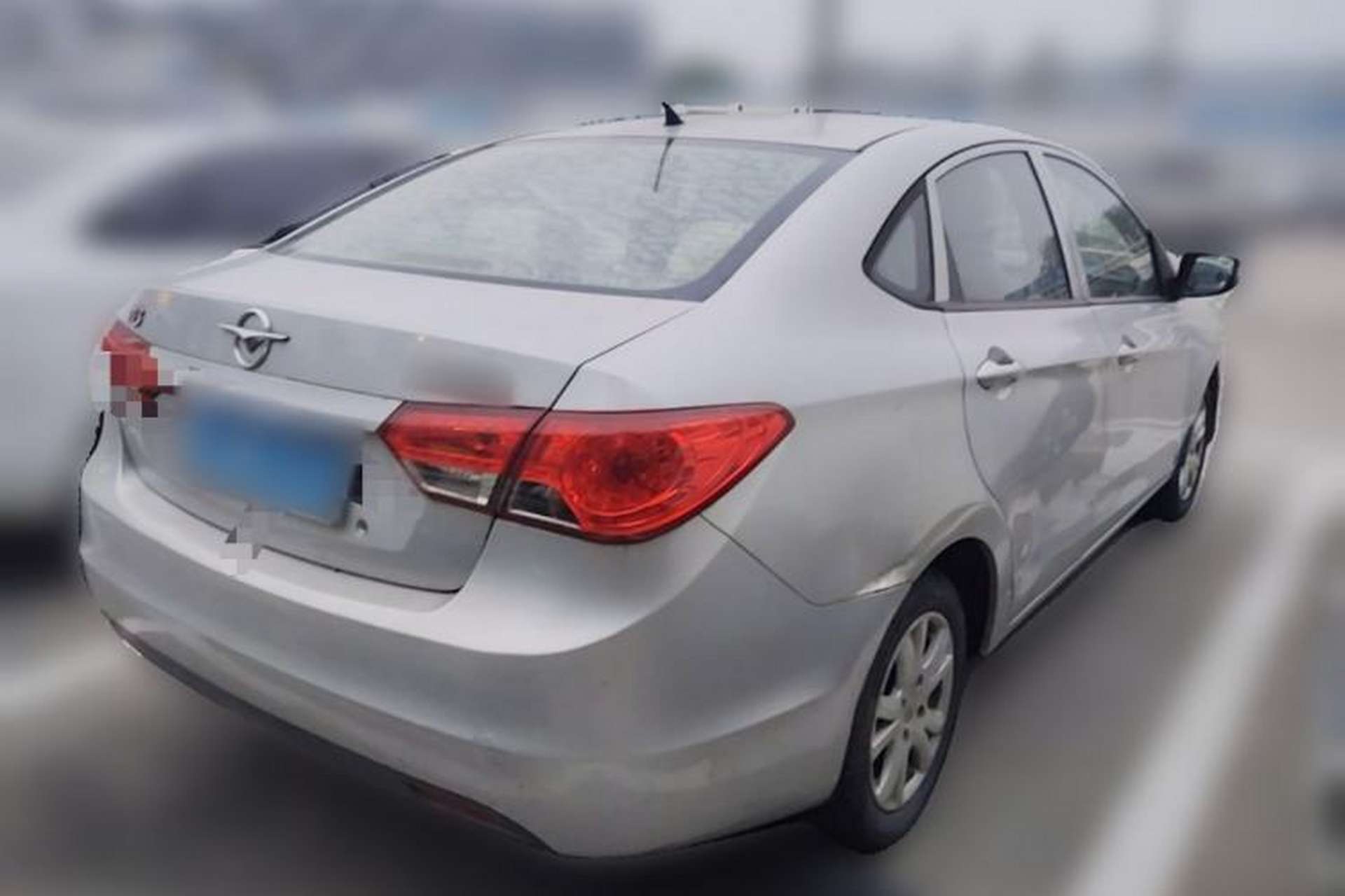 Used Haima M3 2014 1.5L Manual Elite Edition Rear Right 45 Deg