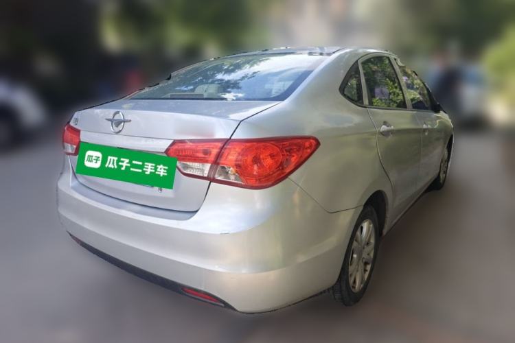 Used Haima M3 2014 1.5L Manual Elite Edition Rear Right 45 Deg