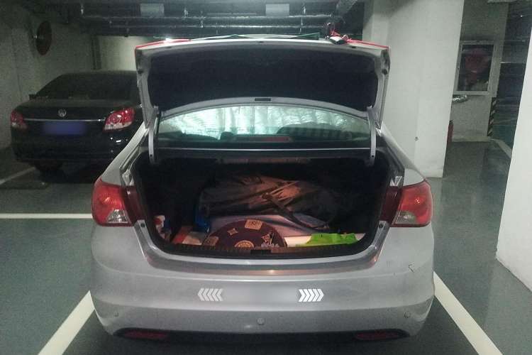 Used Haima M3 2014 1.5L Manual Comfort Model Trunk
