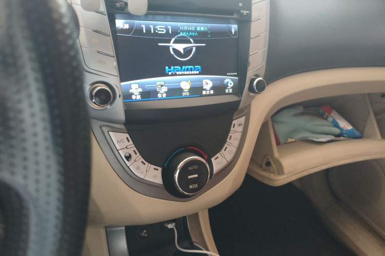 Used Haima M3 2014 1.5L Manual Colorful Navigation Edition Audio And AC Panel