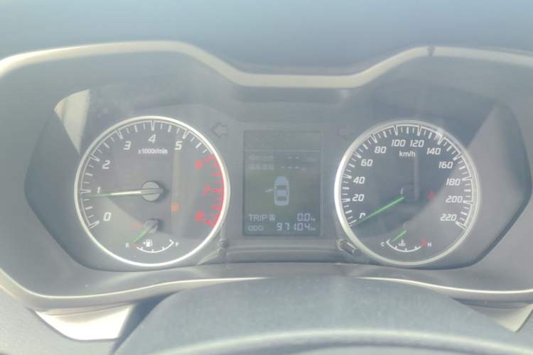Used Haima M3 2016 1.5L Manual Comfort Model with Sunroof Instrument Cluster