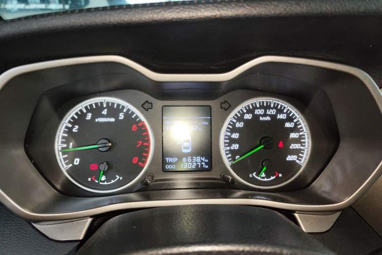 Used Haima M3 2016 1.5L Manual Comfort Model with Sunroof Instrument Cluster