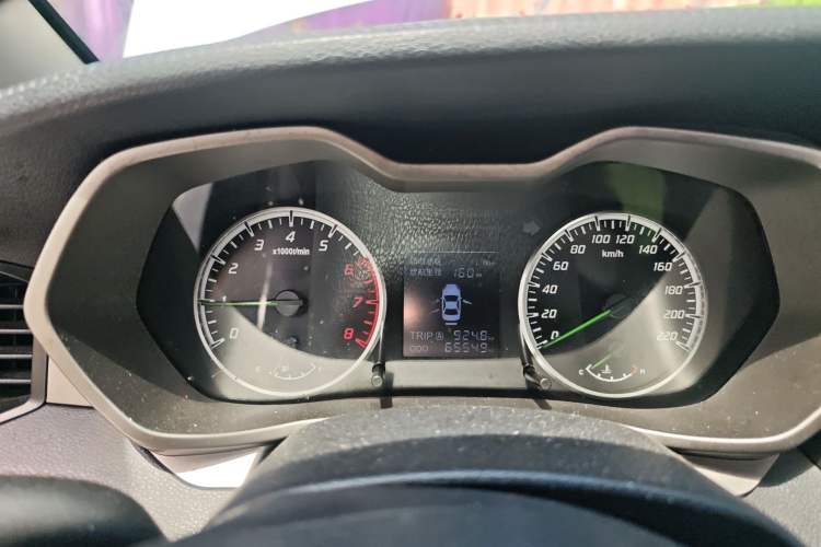 Used Haima M3 2016 1.5L Manual Comfort Model with Sunroof Instrument Cluster
