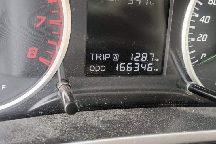 Used Haima M3 2016 1.5L Manual Smart Comfort Edition Odometer Close Up