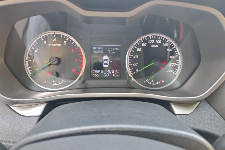 Used Haima M3 2016 1.5L Manual Comfort Model with Sunroof Odometer Close Up