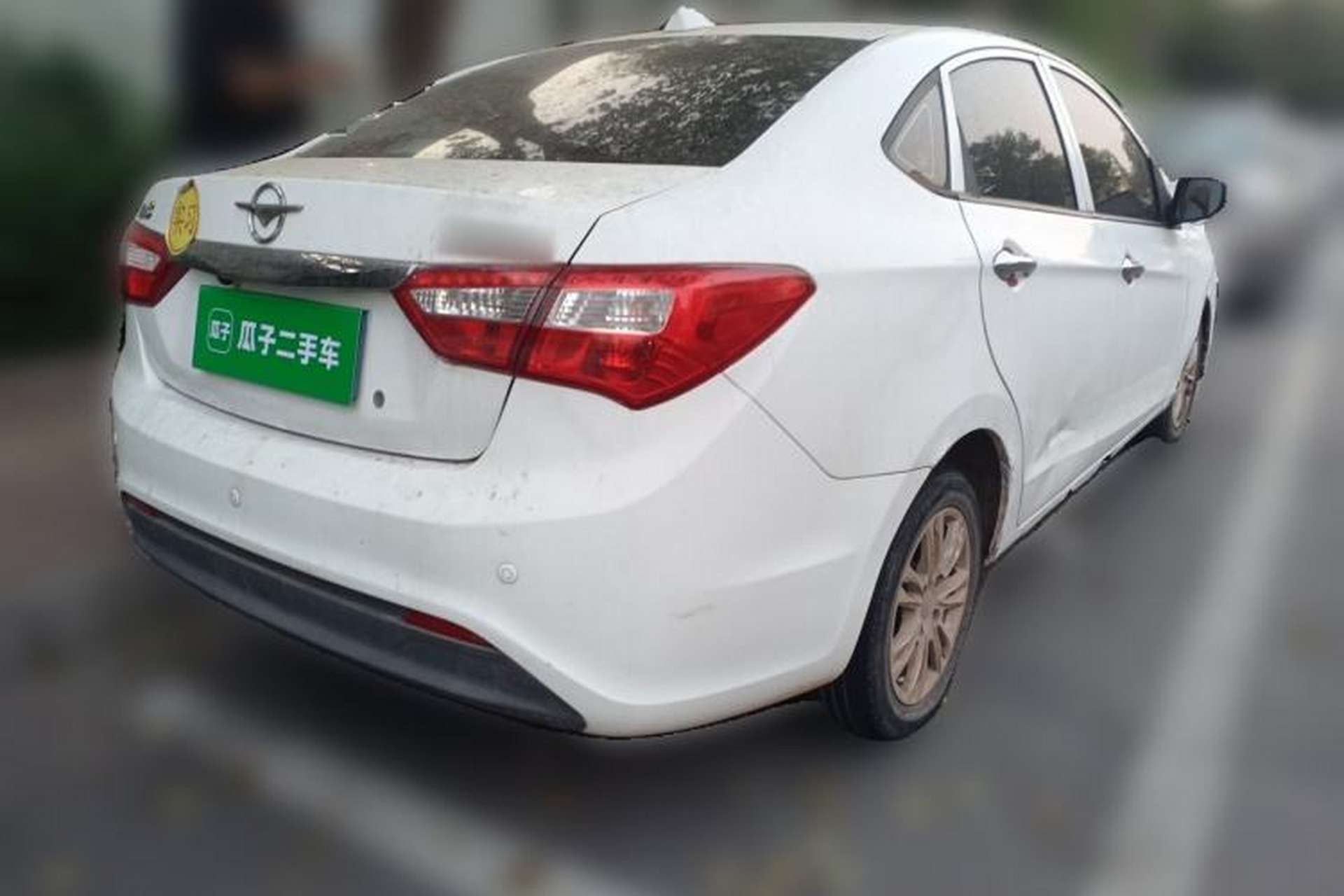 Used Haima M3 2016 1.5L Manual Comfort Model Rear Right 45 Deg