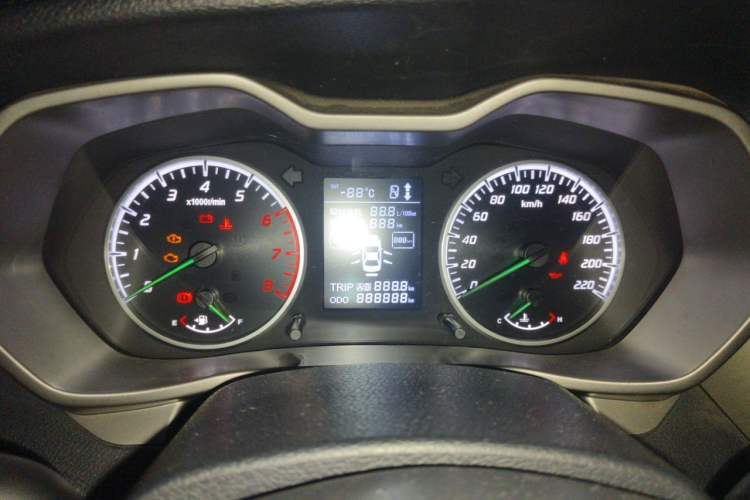 Used Haima M3 2017 1.5L Manual Comfort Model Instrument Cluster