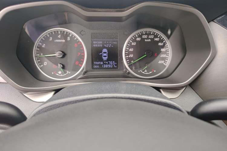 Used Haima M3 2017 1.5L Manual Fashion Edition Odometer Close Up