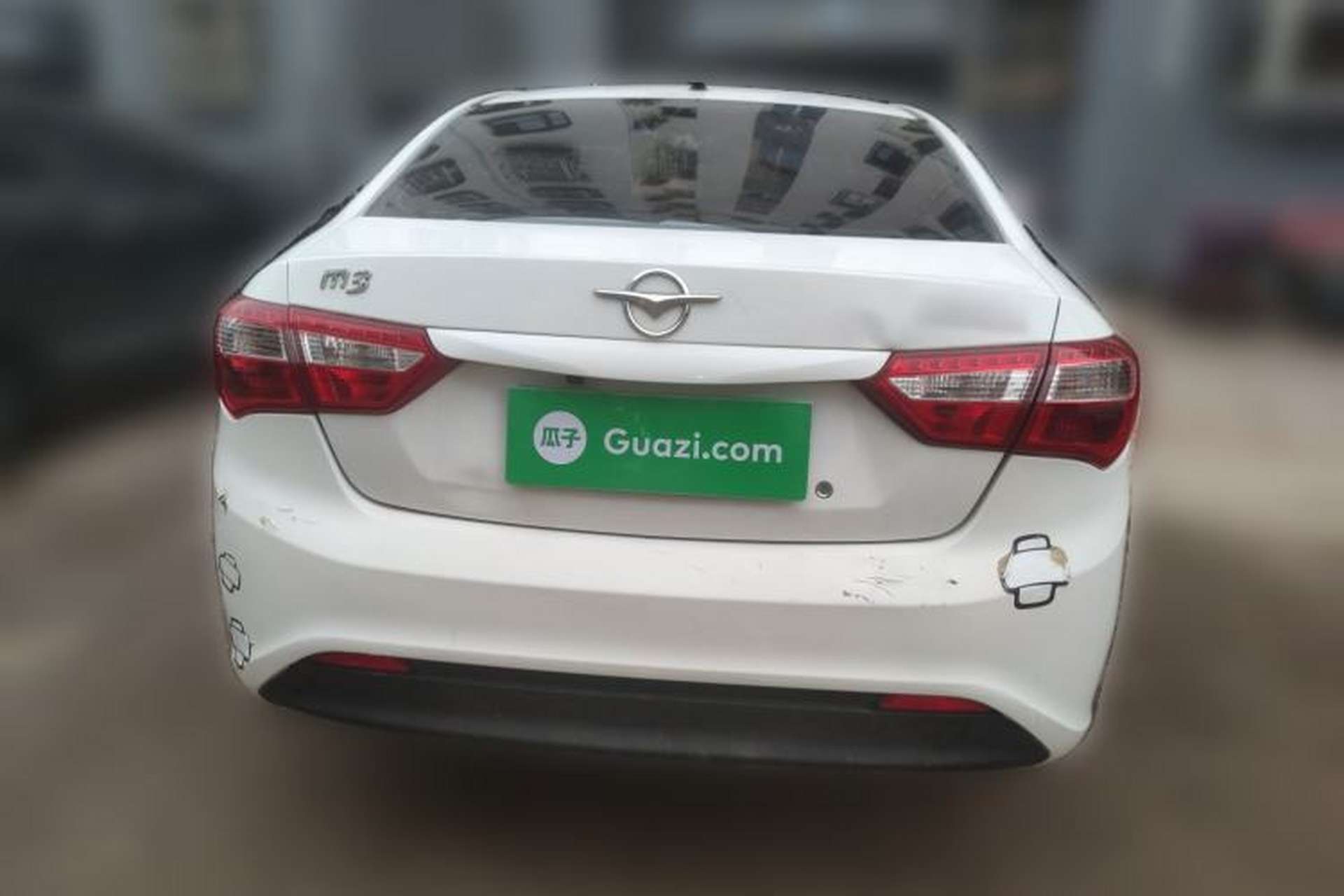 Used Haima M3 2017 1.5L Manual Comfort Model Rear
