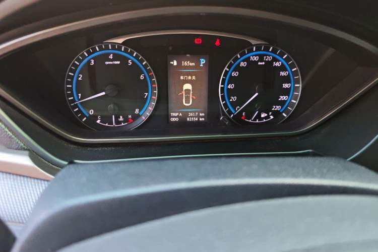 Used Haima M6 2015 1.5T CVT Sporty Smart Model Odometer Close Up