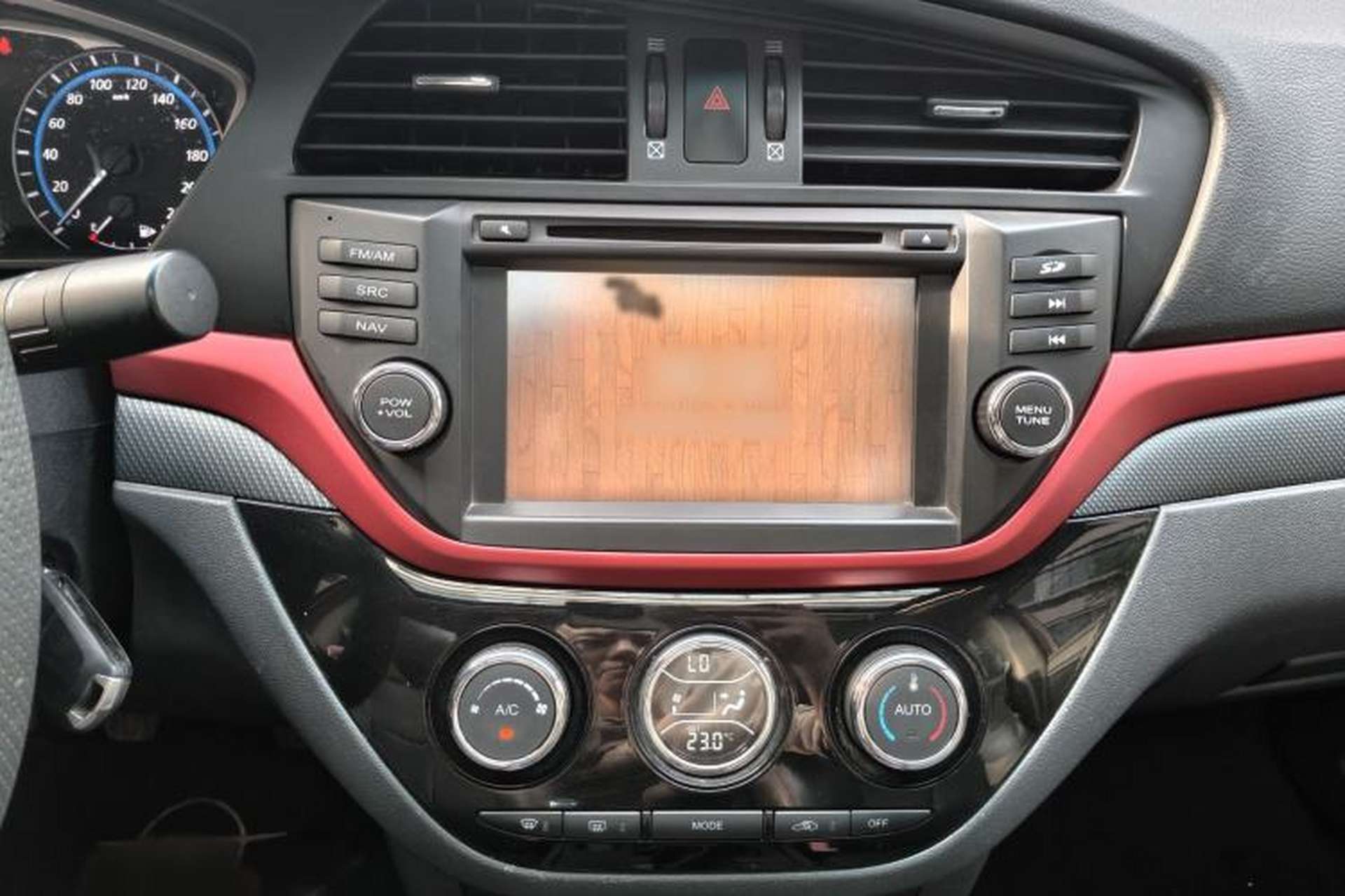 Used Haima M6 2015 1.5T Manual Sport Smart Model Audio And AC Panel