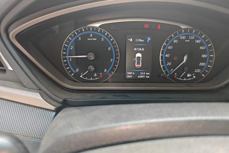 Used Haima M6 2015 1.5T CVT Sport Premium Model Odometer Close Up