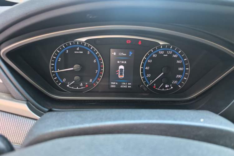 Used Haima M6 2015 1.5T CVT Sport Premium Model Odometer Close Up