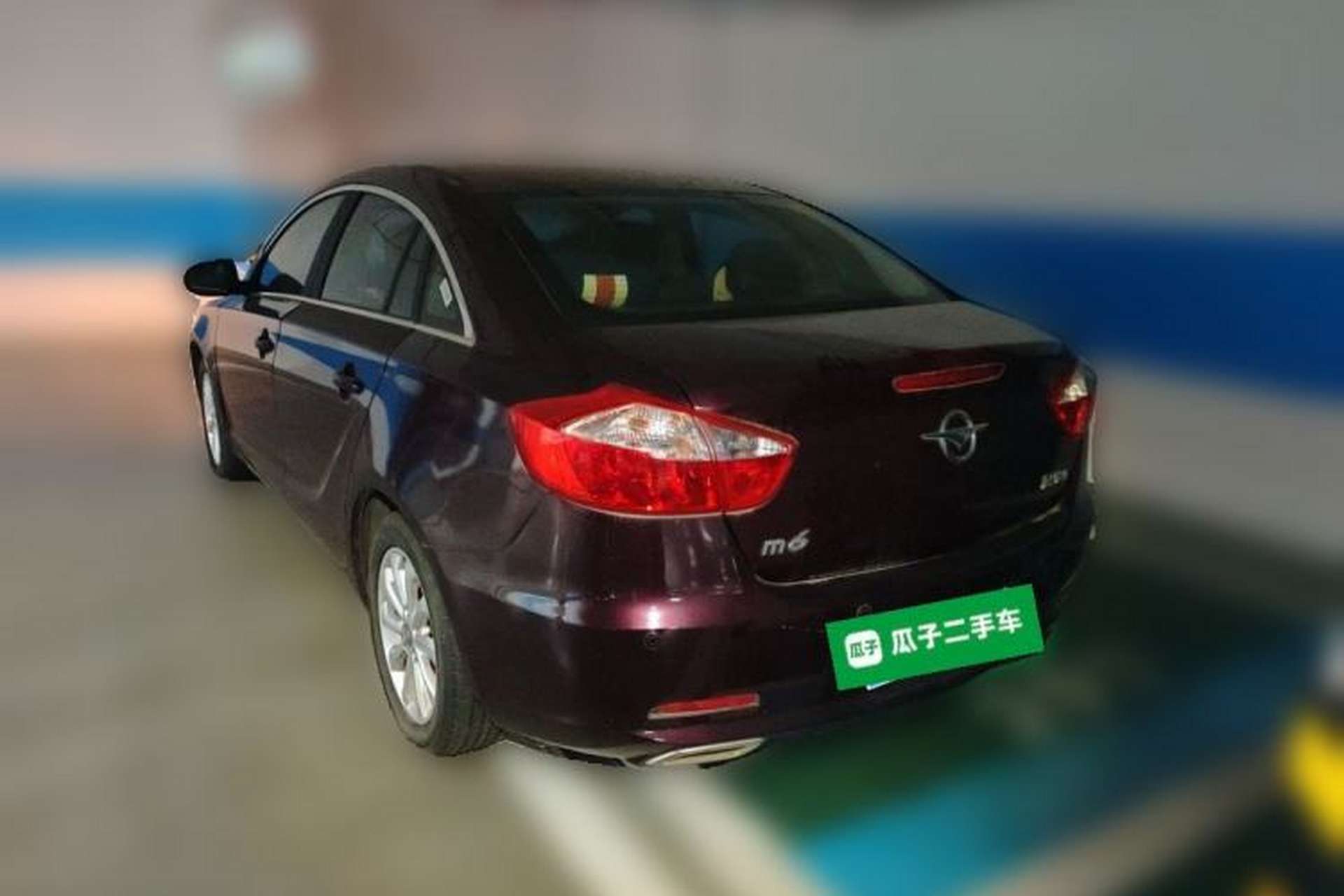 Used Haima M6 2015 1.5T CVT Sporty Smart Model Rear Left 45 Deg