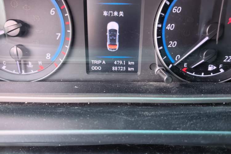 Used Haima M6 2015 1.5T CVT Sporty Smart Model Odometer Close Up