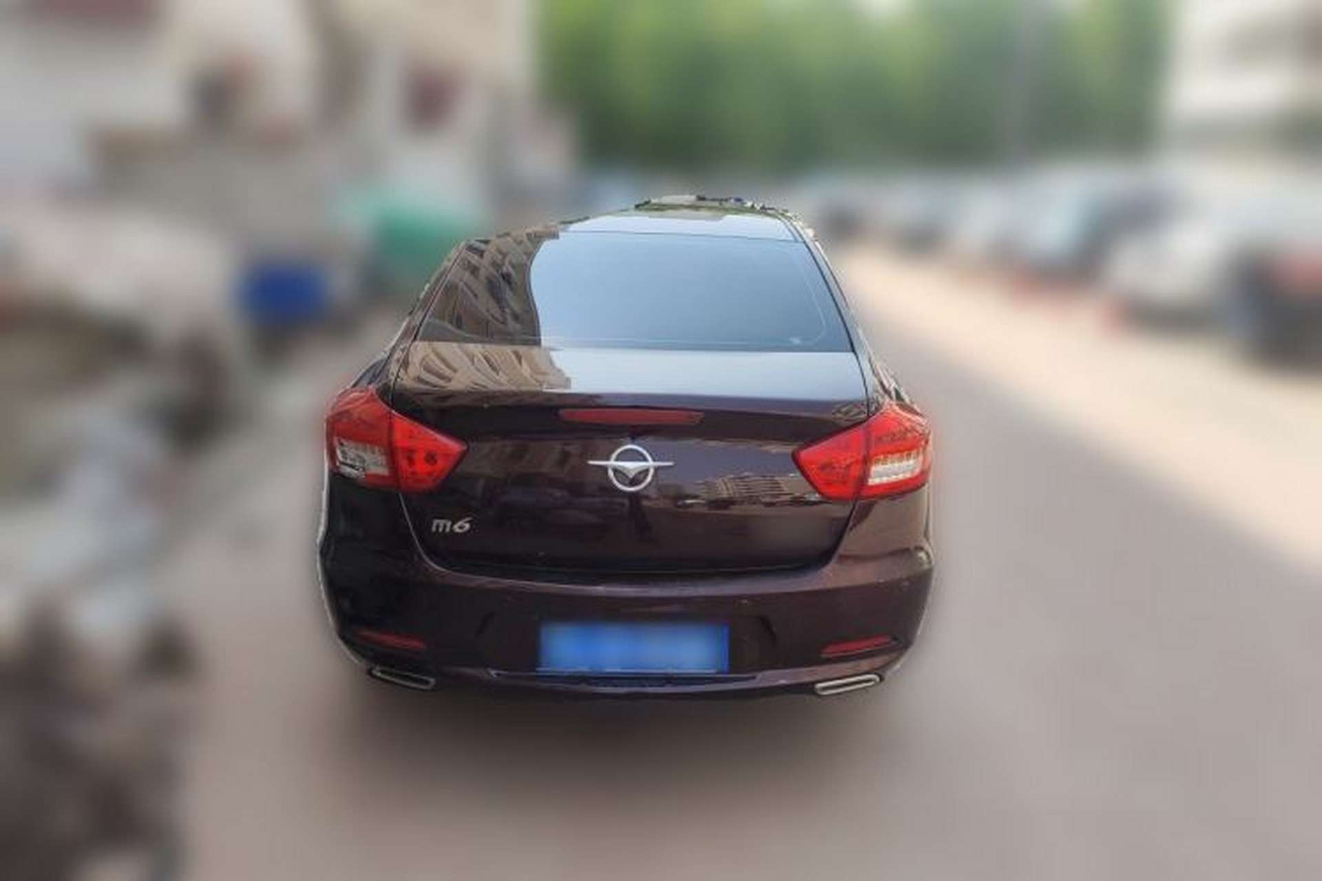 Used Haima M6 2017 1.6L Manual Comfort Model Rear