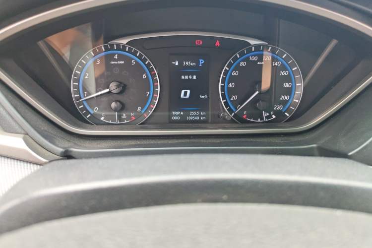 Used Haima M6 2017 1.5T CVT Sporty Premium Model Odometer Close Up