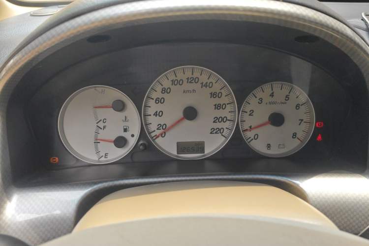 Used Haima Puxima 2005 1.8L Manual Comfort GLX7 Odometer Close Up