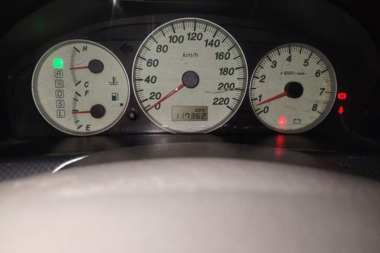 Used Haima Puxima 2007 1.8L Automatic 5-Seater Standard STD5 Odometer Close Up