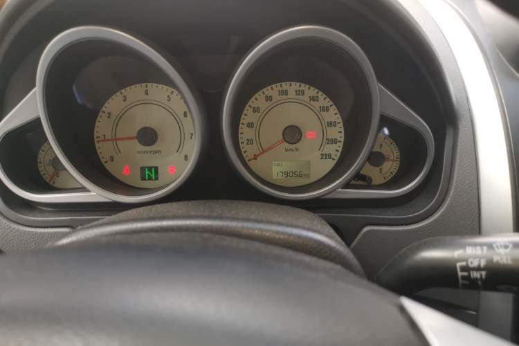 Used Haima Qubit 2011 1.5L AMT Comfort Edition Odometer Close Up