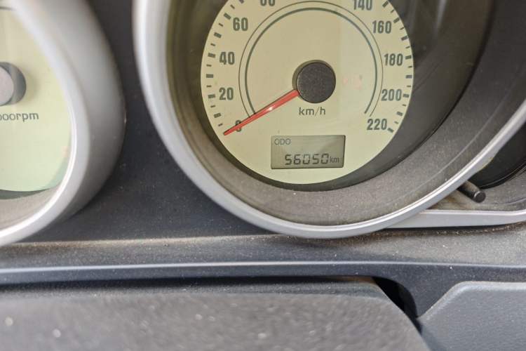 Used Haima Qubit 2011 1.3L Manual Standard Edition Odometer Close Up