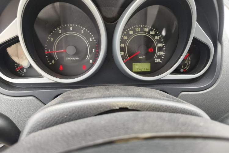 Used Haima Qubit 2012 1.3L Manual Lingyue Edition Odometer Close Up