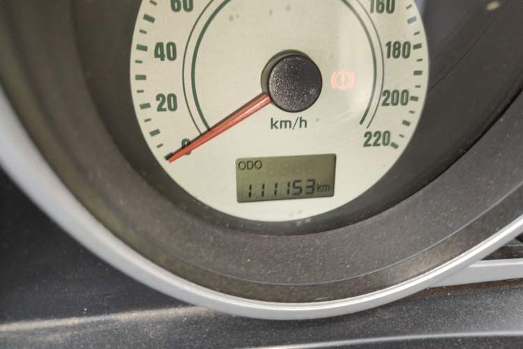 Used Haima Qubit 2012 1.3L Manual Cool Edition Odometer Close Up