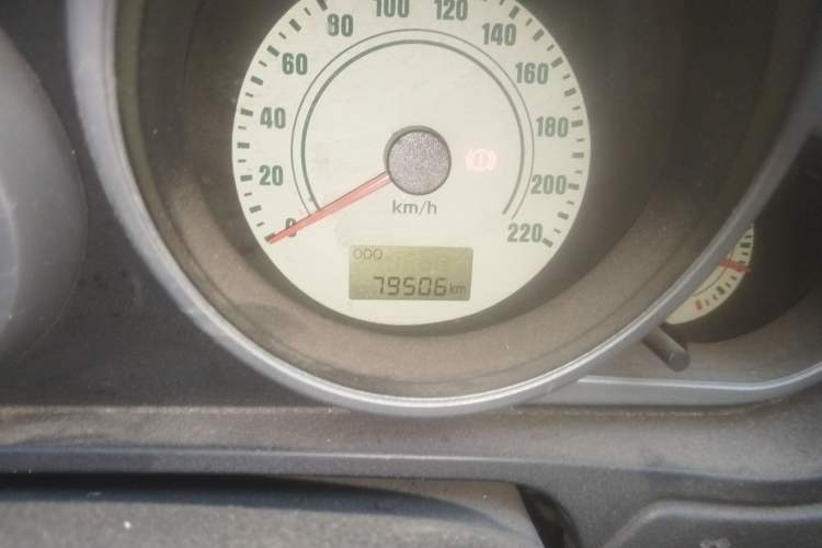 Used Haima Qubit 2012 1.3L Manual Cool Edition Odometer Close Up
