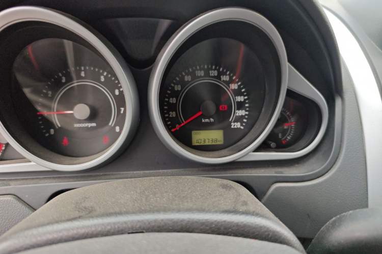 Used Haima Qubit 2012 1.3L Manual Lingyue Edition Odometer Close Up