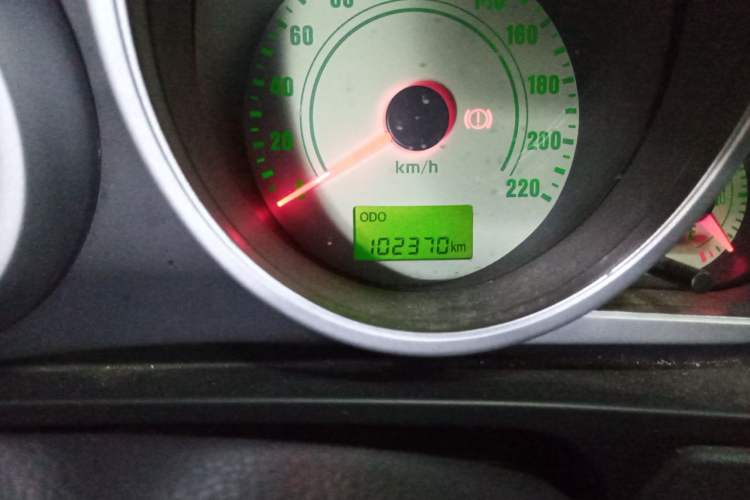 Used Haima Qubit 2012 1.3L Manual Cool Edition Odometer Close Up