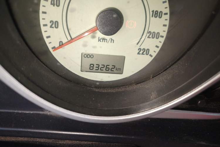 Used Haima Qubit 2013 1.3L Manual Cool Edition Odometer Close Up