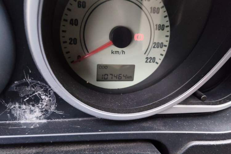 Used Haima Qubit 2013 1.3L Manual Cool Edition Odometer Close Up