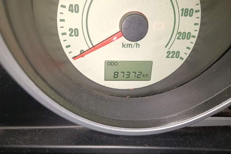 Used Haima Qubit 2013 1.3L Manual Cool Edition Odometer Close Up