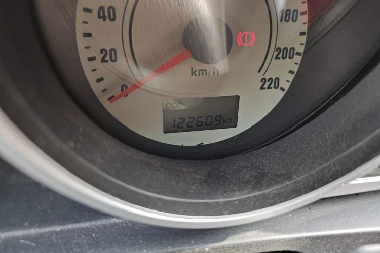 Used Haima Qubit 2013 1.3L Manual Cool Edition Odometer Close Up