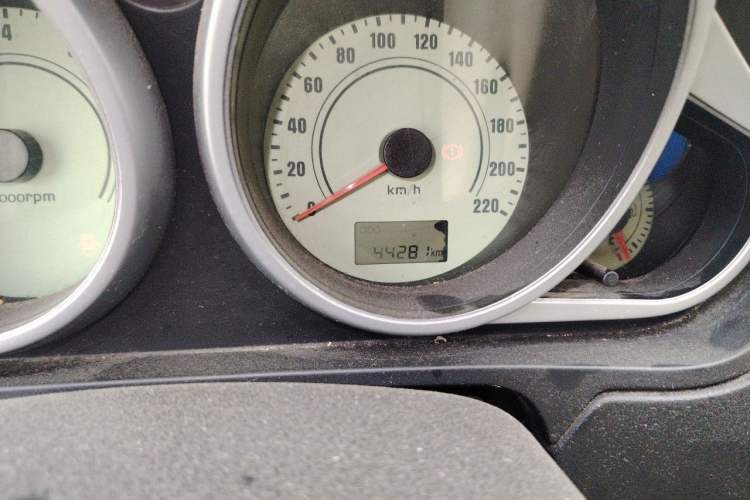 Used Haima Qubit 2013 1.3L Manual Cool Edition Odometer Close Up