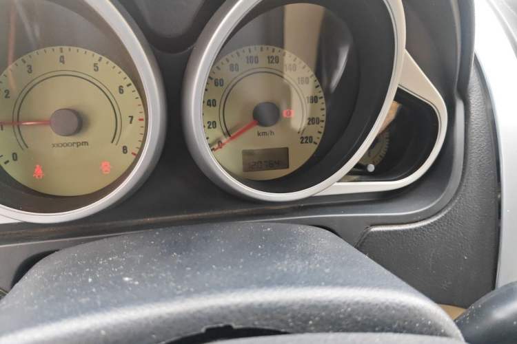 Used Haima Qubit 2013 1.3L Manual Cool Edition Odometer Close Up