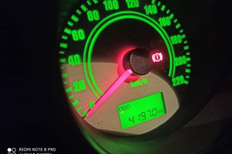 Used Haima Qubit 2015 1.5L AMT Qingyue Edition Odometer Close Up