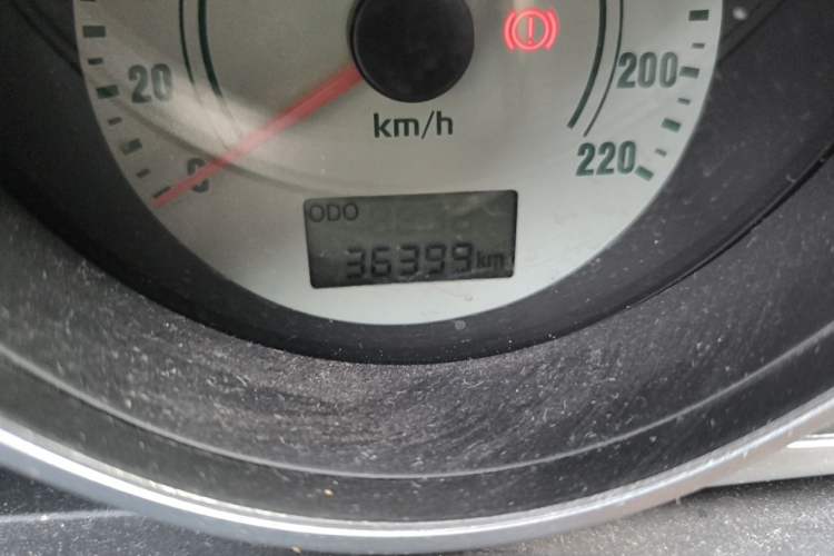 Used Haima Qubit 2015 1.3L Manual Qingcong Edition Odometer Close Up