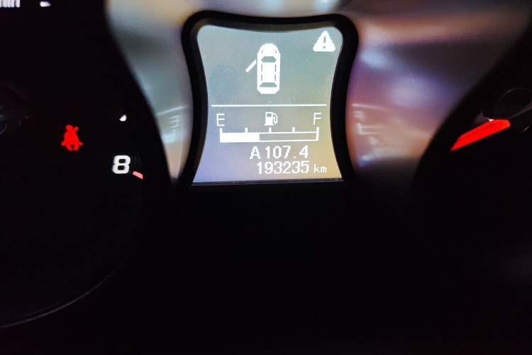 Used Haima S5 2014 1.6L Manual ZhiCheng Model Odometer Close Up