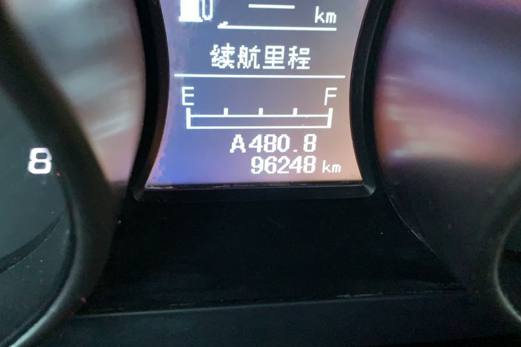 Used Haima S5 2014 1.6L Manual ZhiZun Version Odometer Close Up