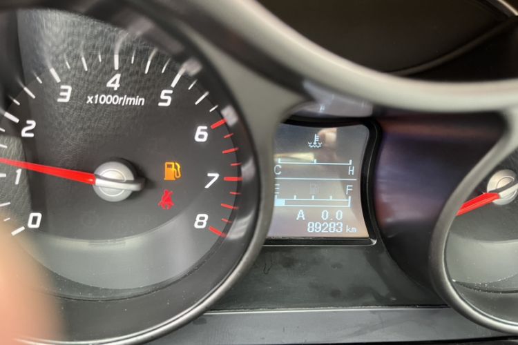 Used Haima S5 2014 1.6L Manual ZhiCheng Model Odometer Close Up