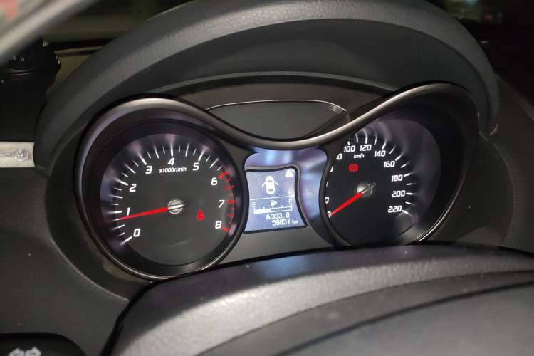 Used Haima S5 2015 1.6L Manual Luxury Model with Sunroof Instrument Cluster