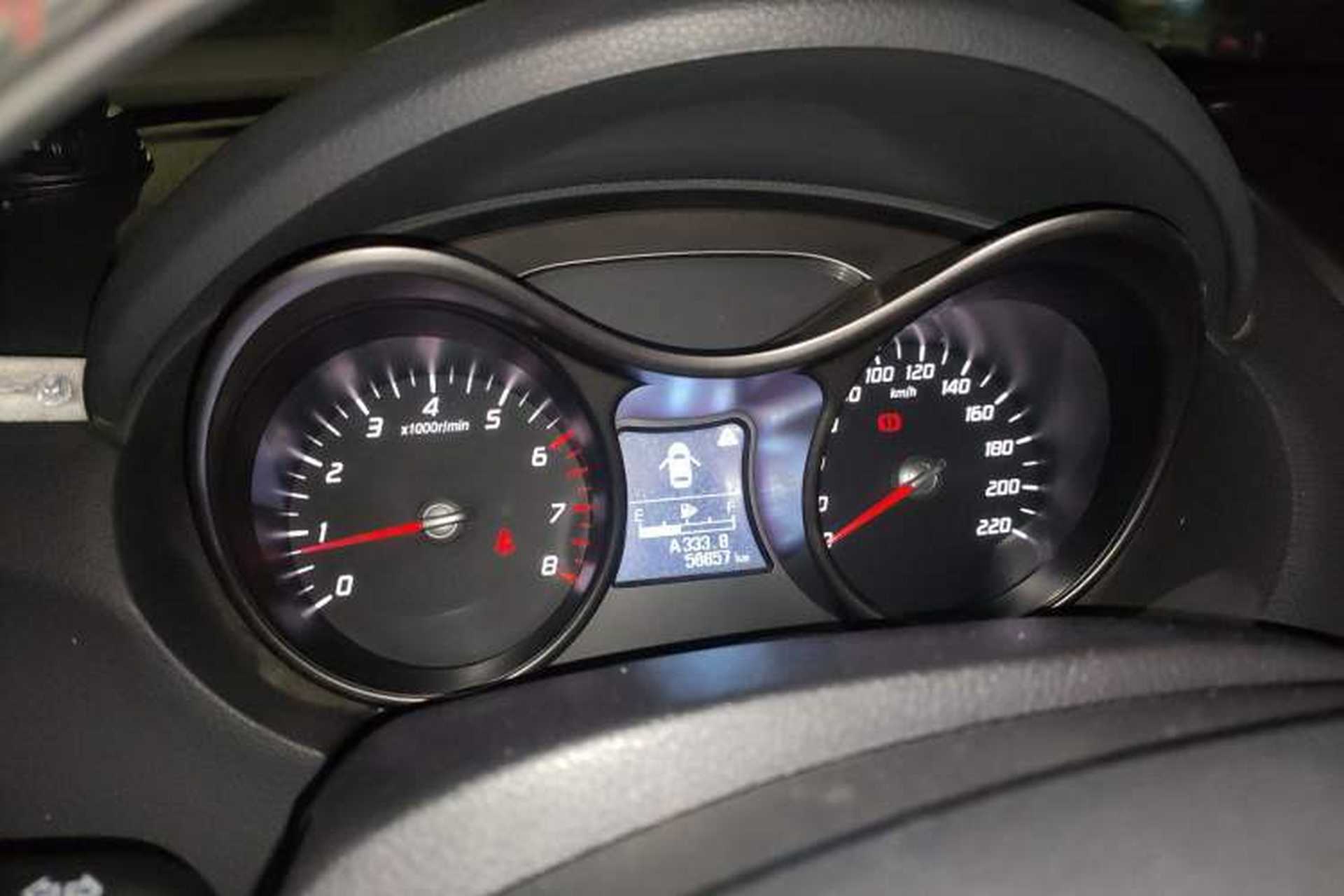 Used Haima S5 2015 1.6L Manual Luxury Model with Sunroof Instrument Cluster